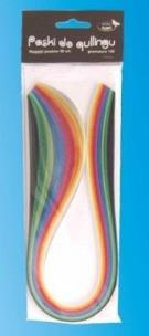 Opakowanie Paski do quillingu 3mmx50cm 10 kolorów 100szt