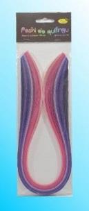 Opakowanie Paski do quillingu 5mmx50cm różowe 100szt