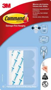 Opakowanie Paski wymienne 12 szt. Command transparentne