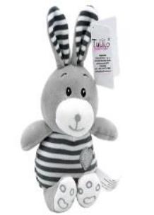 Opakowanie Paskowy przytulak królik 26cm