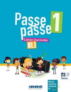 Passe-Passe 1 ćwiczenia + didierfle.app A1.1. Autor:   Praca zbiorowa. Multiszop.pl Okładka książki Passe-Passe 1 ćwiczenia + didierfle.app A1.1