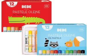 Opakowanie Pastele olejne BB Kids 12 kolorów