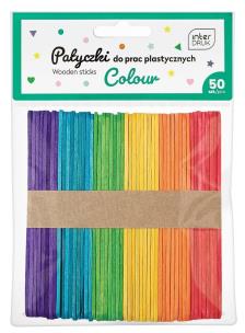 Opakowanie Patyczki do prac plastycznych kolor 113mm 50 sztuk