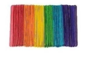 Opakowanie Patyczki kreatywne Jumbo 11,4cm 50szt