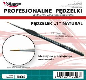 Opakowanie Pędzelek natural 1