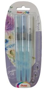 Opakowanie Pedzelek ze zbiorcznikiem do prac akwarelowych, FRH x 3 blister