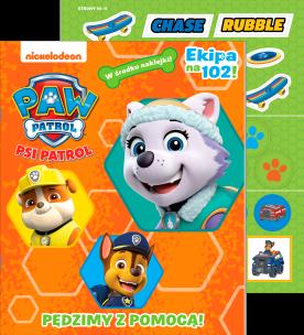 Okładka książki Pędzimy z pomocą! Psi Patrol. Ekipa na 102!