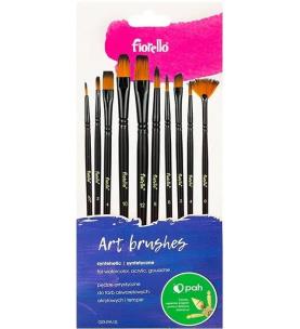 Opakowanie Pędzle artystyczne nylonowe 10szt