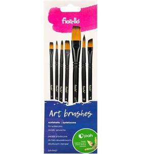 Opakowanie Pędzle artystyczne nylonowe 7szt