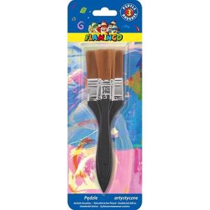 Opakowanie Pędzle artystyczne płaskie 3szt