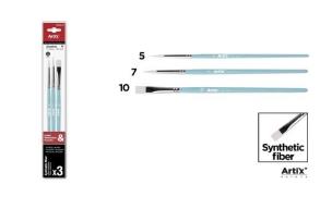 Opakowanie Pędzle syntetyczne 3szt