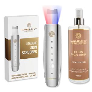 Opakowanie Peeling kawitacyjny Led + tonik lifting LUMINEO