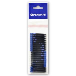 Opakowanie Penmate nabój atramentowy virtuo niebieski w opakowaniu 20 szt.