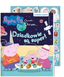 Okładka książki Peppa Pig. Chrum... chrum cz.88 Dziadkowie są..