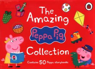Opakowanie Peppa Pig The Amazing Collection 1-50 Red Box