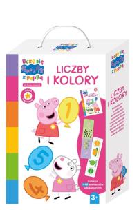 Peppa Pig. Uczę się z Peppą. Liczby i kolory. Autor:   Praca zbiorowa. Multiszop.pl Okładka książki Peppa Pig. Uczę się z Peppą. Liczby i kolory