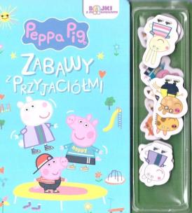 Okładka książki Peppa Pig. Zabawy z przyjaciółmi
