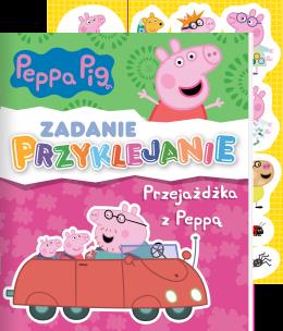 Okładka książki Peppa Pig. Zadanie Przyklejanie cz.5