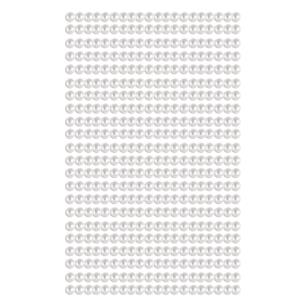 Opakowanie Perełki samoprzylepne 4mm 440szt. off white