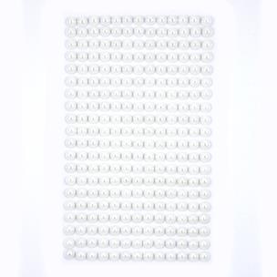 Opakowanie Perelki samoprzylepne 6mm 260szt. off white