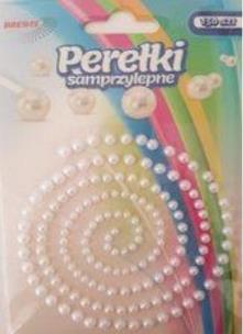 Opakowanie Perełki samoprzylepne białe