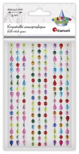 Opakowanie Perełki samoprzylepne Paski mix 9szt