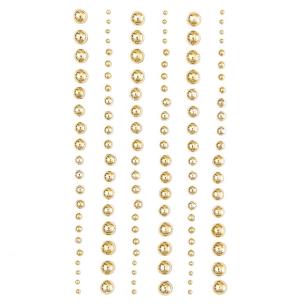 Opakowanie Perełki samoprzylepne złote 120szt