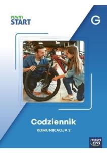 Okładka książki Pewny start Codziennik Komunikacja poz.G