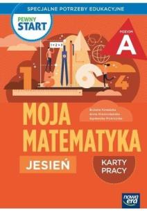 Pewny start. Moja matematyka Jesień KP poz.A. Autor: Kowalska Bożena, Krasnodębska Joanna, Agnieszka Mokrzycka. Multiszop.pl Okładka książki Pewny start. Moja matematyka Jesień KP poz.A