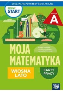 Pewny start. Moja matematyka Wiosna lato KP poz.A. Autor: Kowalska Bożena, Krasnodębska Joanna, Agnieszka Mokrzycka. Multiszop.pl Okładka książki Pewny start. Moja matematyka Wiosna lato KP poz.A