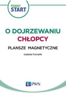 Pewny start. O dojrzewaniu.Chłopcy Plansze magnet.. Autor: Opracowanie zbiorowe. Multiszop.pl Okładka książki Pewny start. O dojrzewaniu.Chłopcy Plansze magnet.