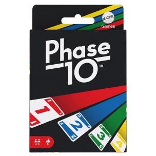 Phase 10. Gra karciana. Wydawca: Mattel. Multiszop.pl Opakowanie Phase 10. Gra karciana