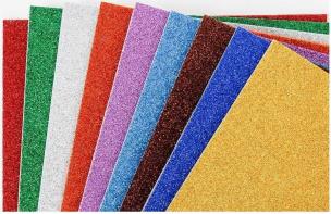 Opakowanie Pianka A4 samoprzylepna Brokat