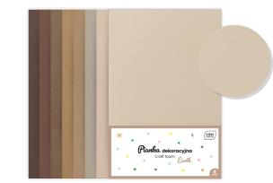 Opakowanie Pianka dekoracyjna 8szt Earth