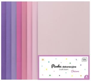 Opakowanie Pianka dekoracyjna 8szt unicorn