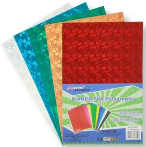 Opakowanie Pianka holographic 20x30cm 5szt