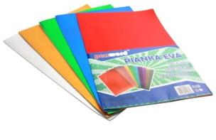 Opakowanie Pianka metallic 20x30cm 5szt