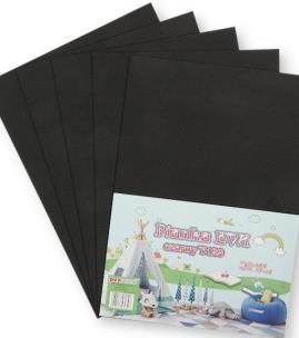 Opakowanie Pianka standard czarna 20x30 5szt