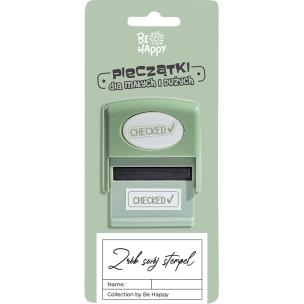 Opakowanie Pieczątka z napisem Checked