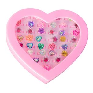 Opakowanie Pierścionki biżuteria w sercu A057 AN09