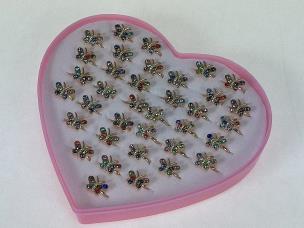 Opakowanie Pierścionki regulowane 36szt