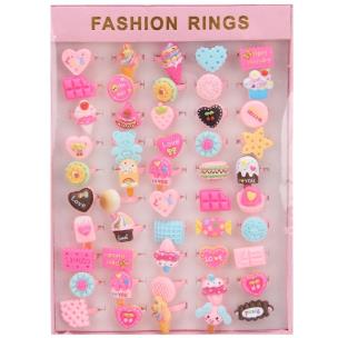 Opakowanie Pierścionki słodycze 50szt