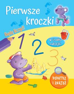 Pierwsze kroczki. Będę liczyć!. Autor: Sandrine Lamour. Multiszop.pl Okładka książki Pierwsze kroczki. Będę liczyć!