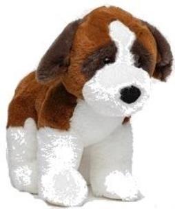 Opakowanie Pies bernardyn 30 cm