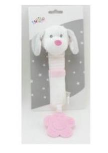 Opakowanie Pies biały z dźwiękiem 17cm