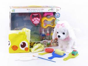 Opakowanie Piesek chodzący + akcesoria