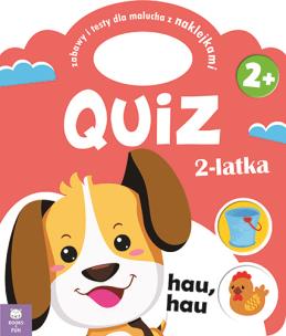 Okładka książki Piesek. Quiz 2 latka