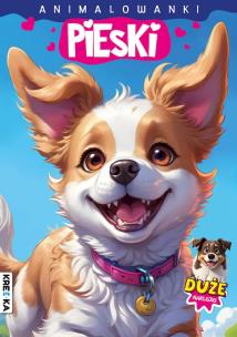 Okładka książki Pieski. Animalowanki