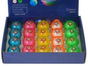 Opakowanie Piłeczka kauczukowa ze światłem (20szt)