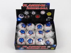 Opakowanie Piłeczka ze światłem oko 6cm (12szt)